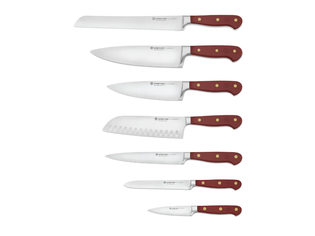 Classic 8-Piece Designer Knife Block Set - Tasty Sumac
