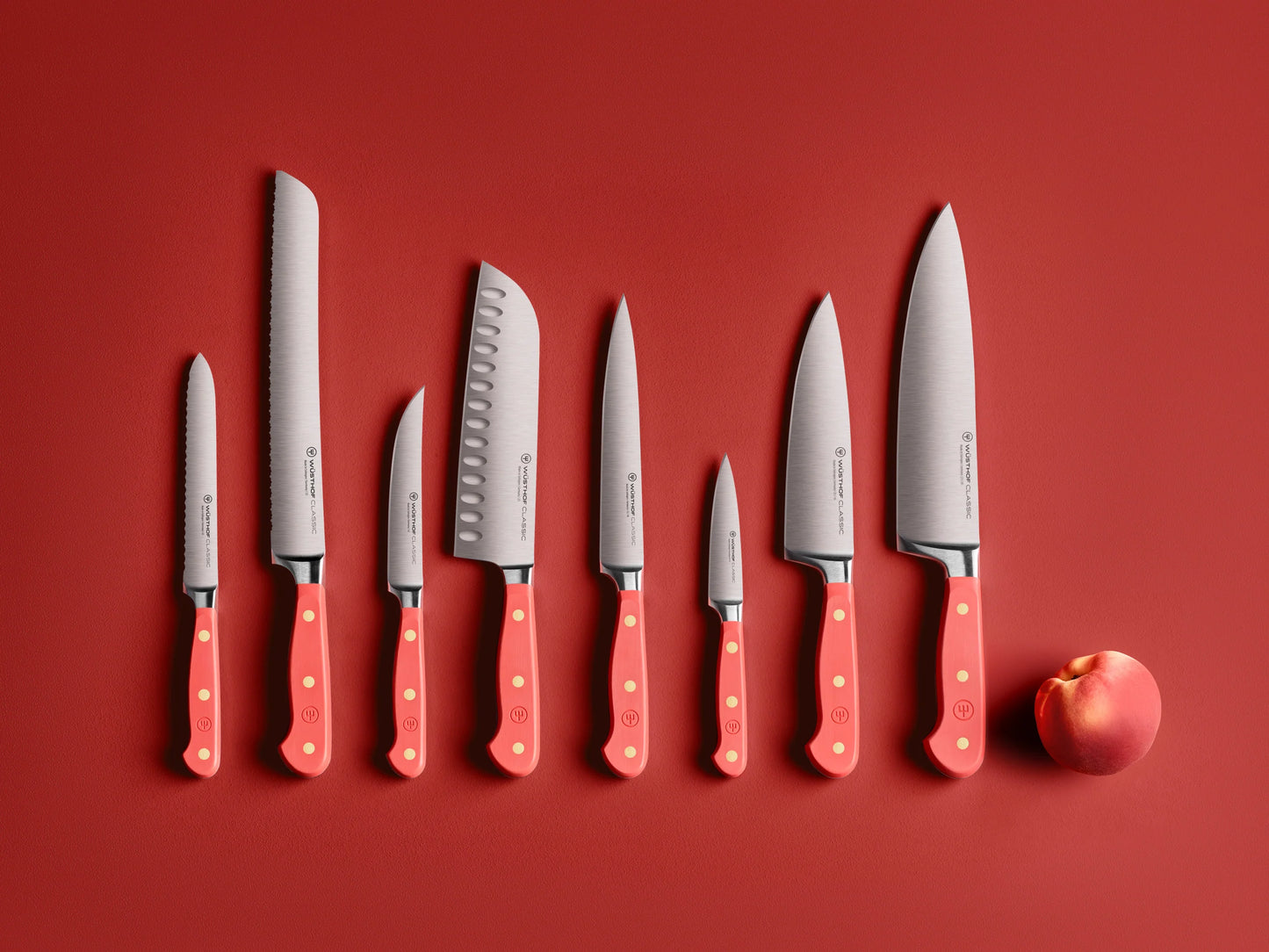 Classic Chef's Knife 20 cm | 8 inch - Coral Peach