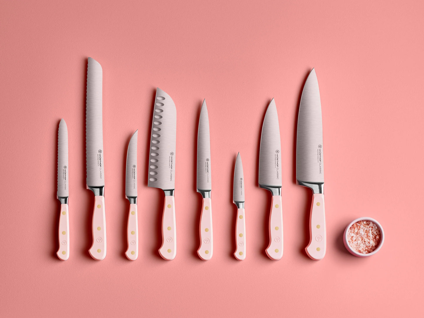 Classic Chef's Knife 20 cm | 8 inch - Pink Himalayan Salt