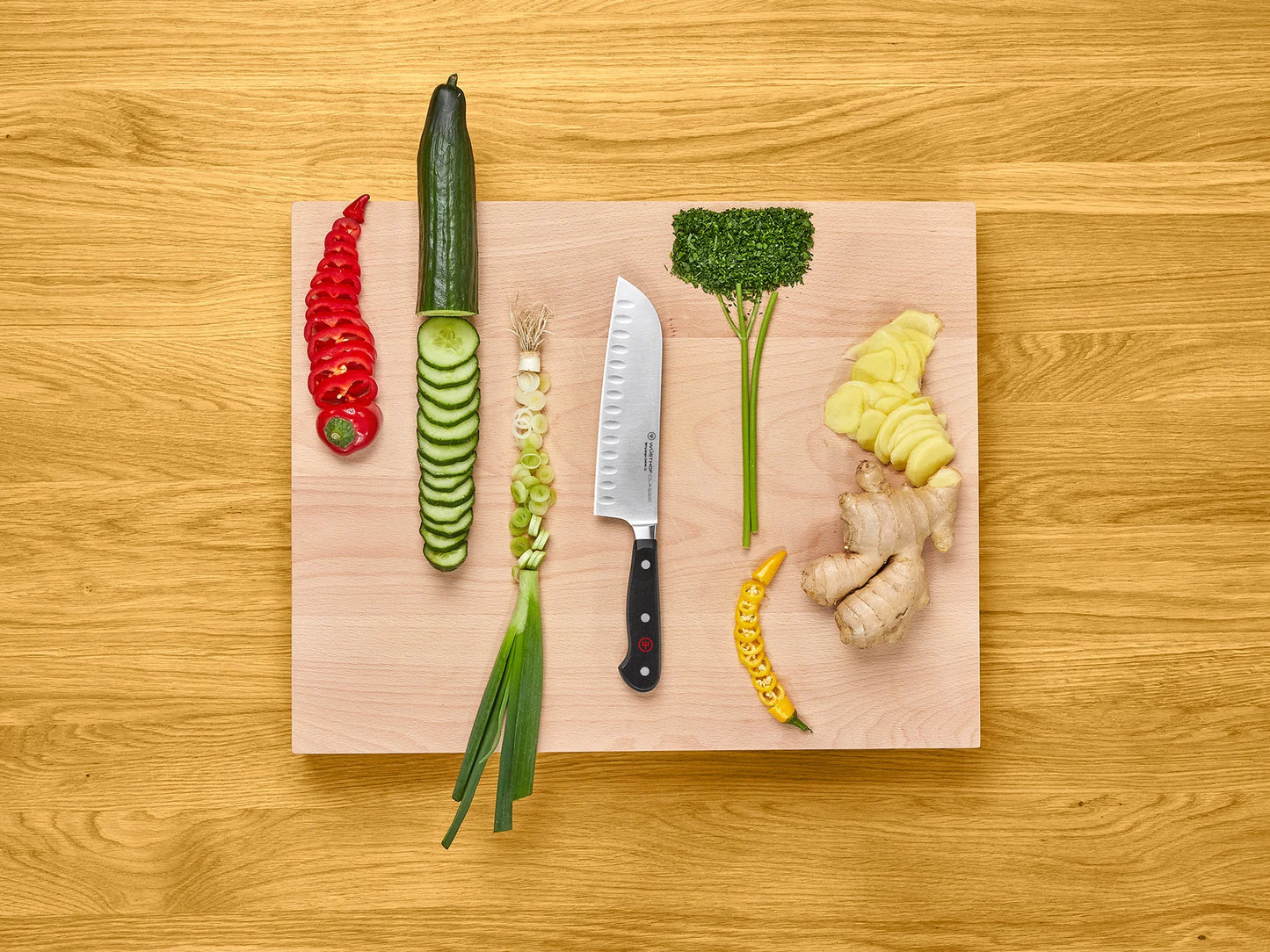 Classic Santoku with Hollow Edge 17 cm | 7 inch