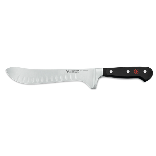 Classic Butcher Knife with Hollow Edge 20 cm | 8 inch