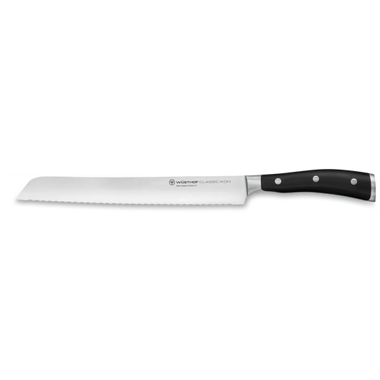 Classic Ikon Precision Double-Serrated Bread Knife 23 cm | 9 inch